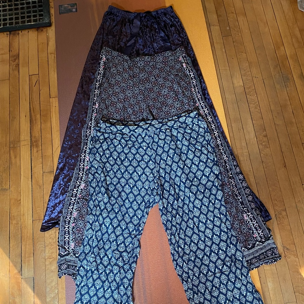 3 Pairs of Comfy Pajama Bottoms